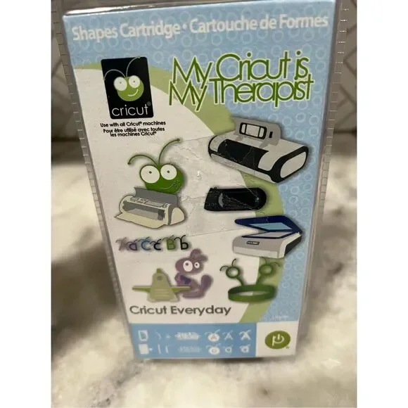 RARE - Circut Everyday Cartridge Cricut Circle - Picture 2 of 4